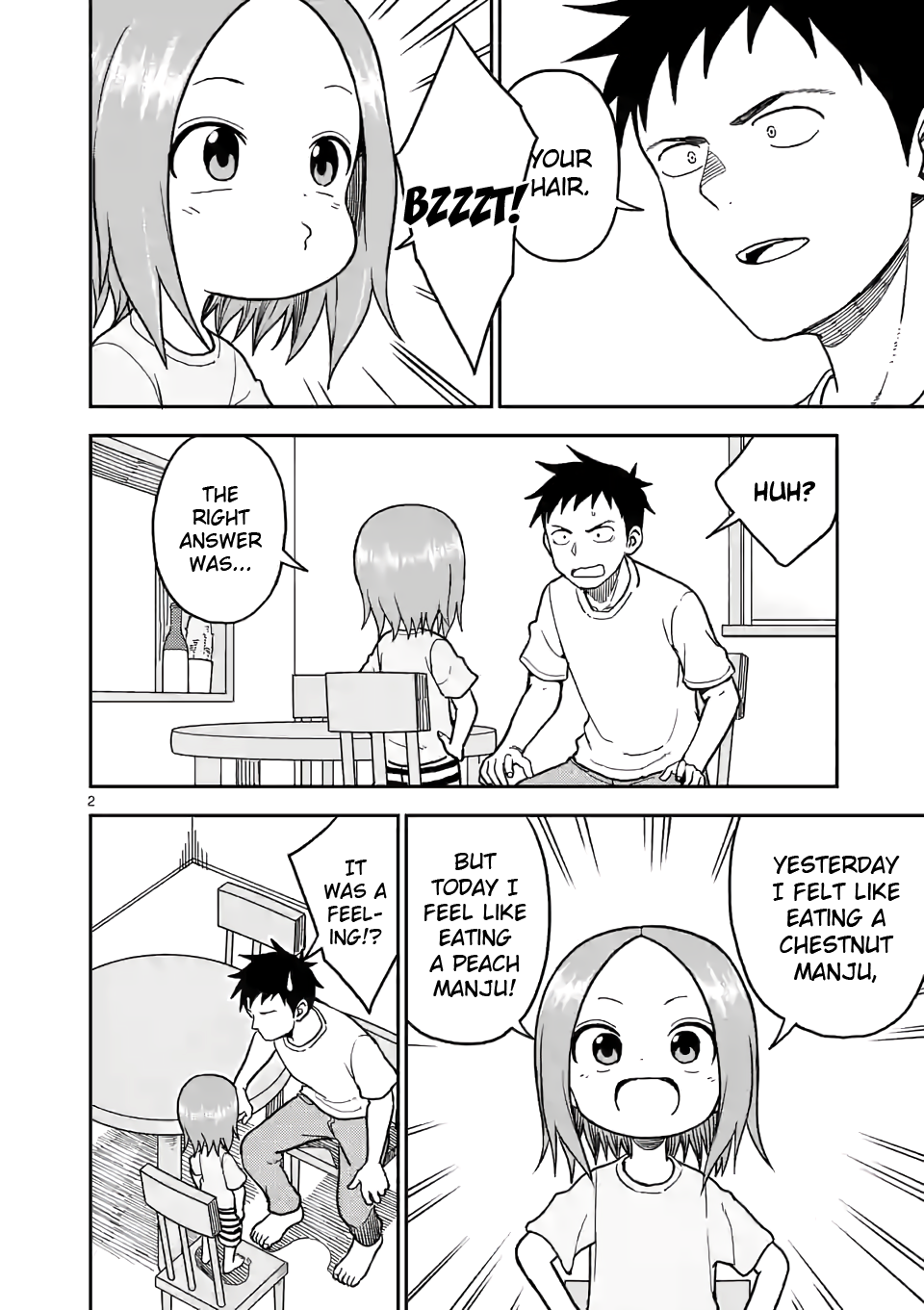 Karakai Jouzu no (Moto) Takagi-san Chapter 107 2